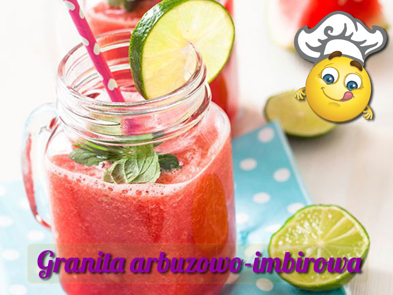 Granita arbuzowo-imbirowa