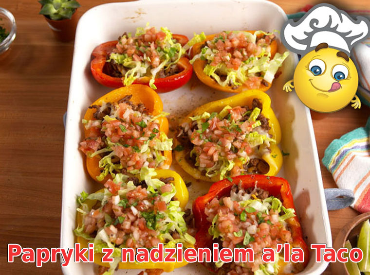 Papryki z nadzieniem a'la Taco