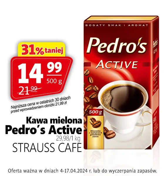 billboard_4_17_04_2024_kawa_mielona_pedros_active_STRAUSS_CAFE_m